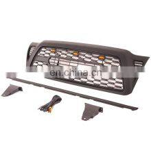 Fit 2005-2011 Tacoma TRD PRO Grill Matte Black Grille With Raptor Led Light thumbnail-3