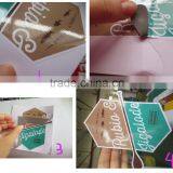 Perforated Stickers DIE CUT COLORFUL STICKER
