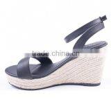 2016 New Wedges Lady Fancy Wholesale Platform Ankle Strap Sandals Shoes thumbnail-4