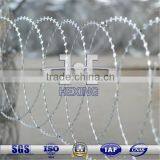 Galvanized Flat Concertina Razor Barbed Wire Mesh