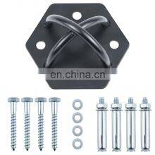 Fitness Yoga Hammock Mount Anchor Bracket Hook X Mount Wall Ceiling Mount of Suspension Trainer