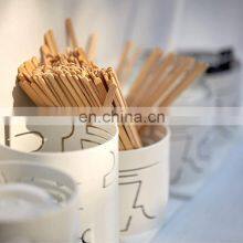 Yada China Wood Custom High Quality Individually Wrapped Disposable Stick Wooden Coffee Stirrers thumbnail-5