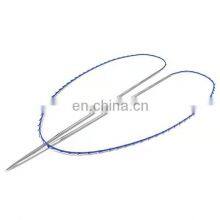 HDK Beauty Vline Eyebrow Lifting Absorbable Polydioxanone PDO VSORB 21G-110mm/18G-110mm Double W Needle thumbnail-2