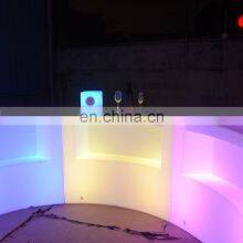 Water Bubble Bar Counter /led Outdoor Illuminated RGB Portable Led Night Club Luxury Bar Counter Table With Wireless thumbnail-5
