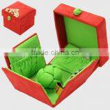 Mini Fabric Jewelry Packaging Box,jewelry Box Custom Logo,jewelry Box Velvet thumbnail-2