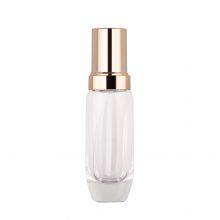 30ml Square Liquid Foundation Bottle Spot Full Shoulder Glass Bottle 30ml Thick Square Pressing Lotion Bottle thumbnail-3
