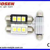 Non-polarity CANBUS C5W 36mm 1036-3SMD-5050 Canbus License Plate Lamp
