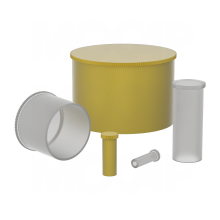 48.3mm Yellow Scaffold Fitting Tube Pole Top Bolt Caps Scaffolding End Cap thumbnail-6