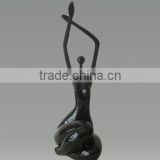 Nude Female Bronze Sculpture Modern Urban Statue thumbnail-3
