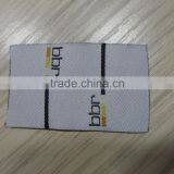 Customized Garment Cloth Clothing Shoes Woven Satin Labels Tags Logo Printed thumbnail-1