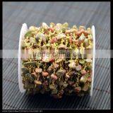 LFD-004C ~ Wholesale Natural Unakite Chip Beads Rosary Chains , Fashion Gem Stone Wire Wrapped Beaded Chain Jewelry Finding thumbnail-2