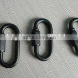 Metal Black Spray-paint Quick Link for Handbag Karabiner Rigging Hardwar Manufacturer thumbnail-5