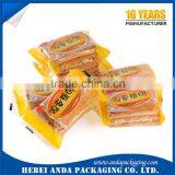 Custom Cookie Palstic Packaging, Cookie Wrapper Pouch Biscuits Packaging With Clear Window thumbnail-4