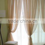 Plain Coloured Polyester Linen Curtain Fabric thumbnail-4