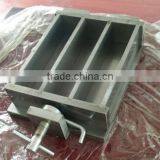 40*40*160mm Steel Three Gang Cement Mortar Prism Test Mould thumbnail-1