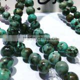Polished Natural Precious African Turquoise 4-12mm Gemstone Loose Beads thumbnail-1