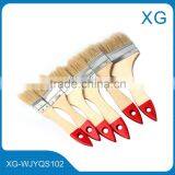 Hot sale paint brush set 1"/1.5"/2"/2.5"/3"/4"/5"/6" wooden handle bristles paint brush/paint roller tray set