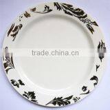 6'' Disposable PS Plate With Silver Rim thumbnail-6