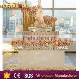 Wedding Cake Table,glass Top Cake Table,round Wedding Banquet Table Quality Choice