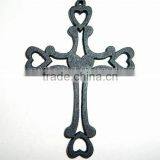 Wooden cross pendant