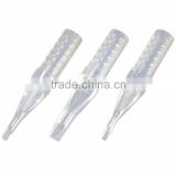 11D New style top design transparent disposable tattoo tip for tattoo machines
