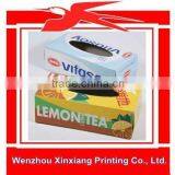 Custom Printed Die-cut Window Tissue Paper Boxes Packaging