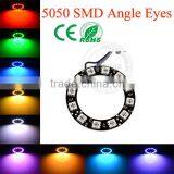 Super Bright Auto Light Headlight 5050smd Rgb Led Angel Eyes thumbnail-6