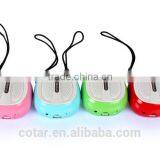 Wireless Battery Capacity 600 MAh Mini Bluetooth Protable Speaker With Hands String