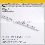 Metal Chrome Plating c Channel Double/single Slot Upright Post Quality Choice