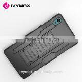 Low Price China Mobile Phone 3 in 1 Super Holster Combo Case for Sony Xperia z5 Android Smartphone Cases thumbnail-6