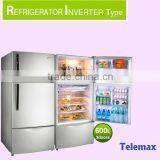 2013 DD Inverter, Three Door Home Fridge Refrigerator 600L