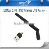 150Mbps 2.4GHz 1T1R wireless adapter