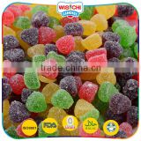 Good taste confectionery product sugar coated gummy candy