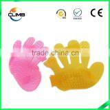 China Made Dog Grooming Brush,massage Brush,plastic Pet Bath Glove thumbnail-3