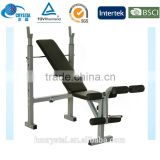 Multi Position Indoor Exercise Equipment Adjustable Weight Lifting Bench Press