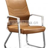 Modern classic durable meeting conference leather chair with armrest