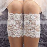 Fashion Crochet Knitted Leg Warmers Boot Cover Lace Trim Legging Sock thumbnail-3