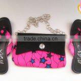 2015 China Supplier Hot Selling African Wax Shoes And Bags thumbnail-1