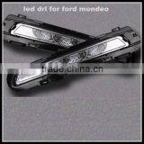 LED CAR Light DRL Daytime Running Lights for Ford Mondeo 2011-2012 White Led Drl Fog Lamp