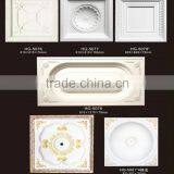 Lightweight Square Ceiling Moulding/pu Polyurethane Ceiling Medallions Moulding for Hall Decoration thumbnail-1