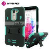 Phone Case Manufacture for LG K7/tribute 5/ls675 Hybrid Armor Combo Case With Stents thumbnail-1