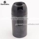 Black Color E14 Plastic Smooth Lamp Holders thumbnail-3