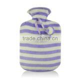 Best PVC Hot Water Bottle/bag Leak Proof With Flannel Cover