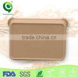 Kids Christmas Gift Biodegradable Rice Husk Bamboo Bento Box thumbnail-4