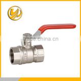 long steel handle made in china brass ball valve 1/2"-2"