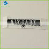 2016 High Density Damask Woven Label End Fold Soft Material Black Main Label For Clothing thumbnail-6