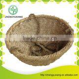 Special Shape Handmade Rattan Round Hanging Storage Basket thumbnail-3