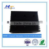 micro wave telecom parts low pim DC-3GHz 200W rf coaxial attenuator