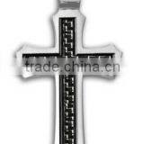 Personalized Simple Design Pendant Jewelry Brand Stainless Steel Cross Pendant thumbnail-5