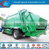 New Condition HOWO 6m3 Waste Compression Type Garbage Truck, Side Loading Garbage Compactor Truck, Rear Garbage Compactor Truck thumbnail-1